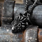 Anatomical Heart Stainless Steel Pendant