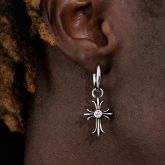 Vintage Cross Dangle Earrings