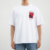 Fashion Print T-Shirt Crew Neck Short Sleeve
