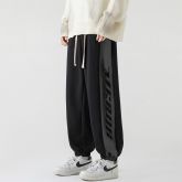 Letters Printed Casual Pants