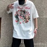 Rose Printed Short Sleeve T-shirt