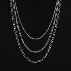 2.5mm Franco Chain in White Gold