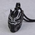 Helloice Iced Black Panther Pendant in Black Gold