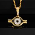 Eye of Horus Pendant in Gold