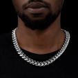 16mm 316L Stainless Steel Cuban Link Chain