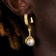 Dragon Claw Pearl Earrings