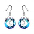 I Love You until Infinity Runs Out Crystal Infinity Earrings - For Love