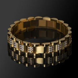 13mm Iced Luxury Watch Band Bracelet