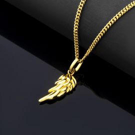 Angel Wings Pendant in Gold