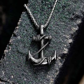 Anchor Stainless Steel Marine Pendant