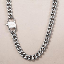10mm Stainless Steel Cuban Choker Necklace