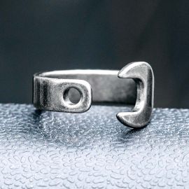 Vintage Wrench Stainless Steel  Ring