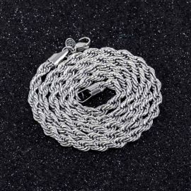 4mm Stainless Steel Rope Chain Set