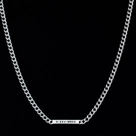 5mm Personalized Engraved Cuban ID Necklace