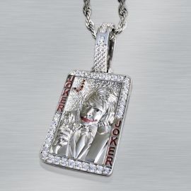 3D Playing Card Pendant