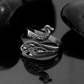 Peacock Stainless Steel Ring