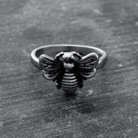 Honeybee Stainless Steel Ring