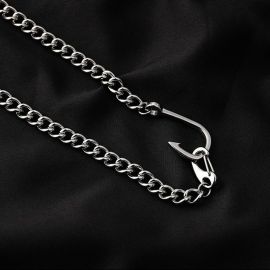5mm Cuban Chain with Hook Clasp Necklace