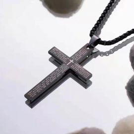 The Lord's Prayer Cross Pendant