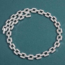 12mm Iced Rectangle Chain