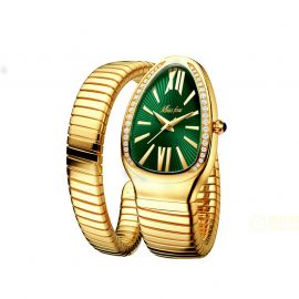 Serpentine Design Women's Watch in Gold