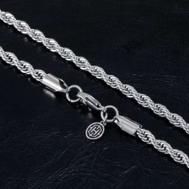 Women's 5mm Stainless  Steel Rope Chain