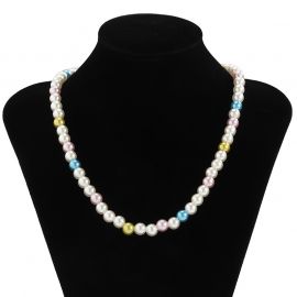Colored Pearl Necklace