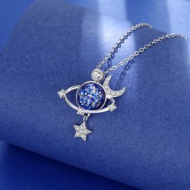 You are the Most Special Star in the Universe Star Moon Necklace