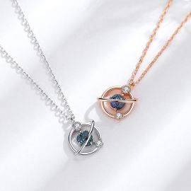 You Are My Favorite Planet Universe Necklace