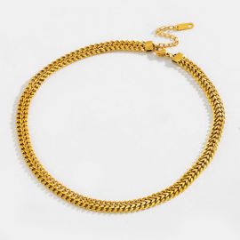 Cuban Chain Choker Necklace
