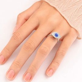 Drive Away Your Anxiety Evil Eye Fidget Ring