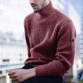 Men's Turtleneck Fashion Casual Sweater