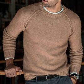 Casual Men's Knitwear Top Sweater