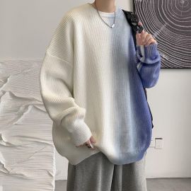 gradient pullover sweater