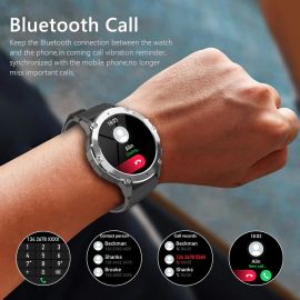 Bluetooth Call Touch HD Screen Sport Mode Heart Rate Monitor Waterproof Smart Watch For Android IOS