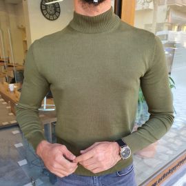 turtleneck bottoming knitted sweater