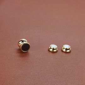 Pavé Round Magnetic Non-Piercing Stud Earrings