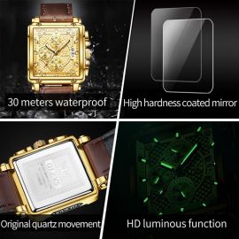 Multifunctional Luminous Men's Quartz Watch
