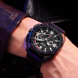 Sport Watch Luminous Silicone Quartz Watch