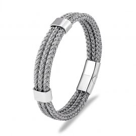 Stainless Steel Wire Magnetic Bracelet