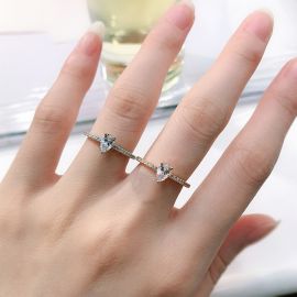 Pear-shaped Engagement Ring