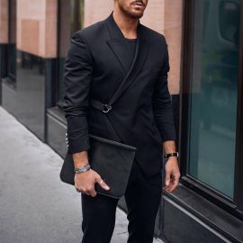 Design Slim Fit Men's Casual Suit Jacket