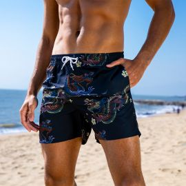New Men's Beach Seaside Surfing Quick-drying Casual Shorts