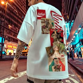 Men's Street Short Sleeve Oversize T-shirt