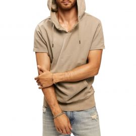 Men's Pullover Athleisure Hooded T-Shirt