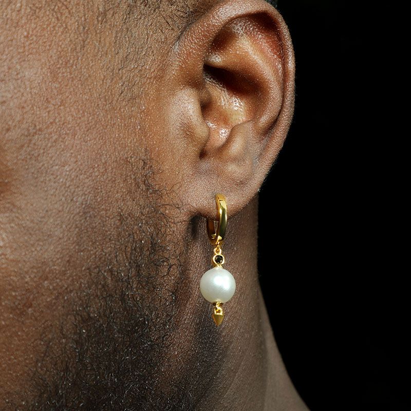 Pearl Corn Dangle Earrings