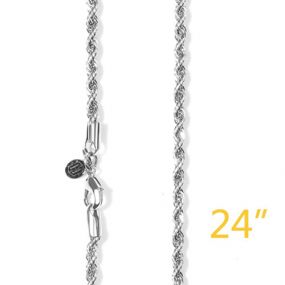 3mm 24" Rope Chain