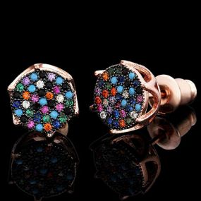 Micro Pave Diamonds Earrings