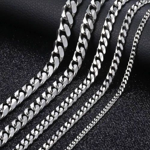 12mm 316L Stainless Steel Cuban Chain
