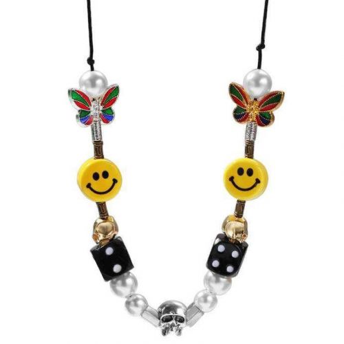 Fashion Smile Beads Necklace